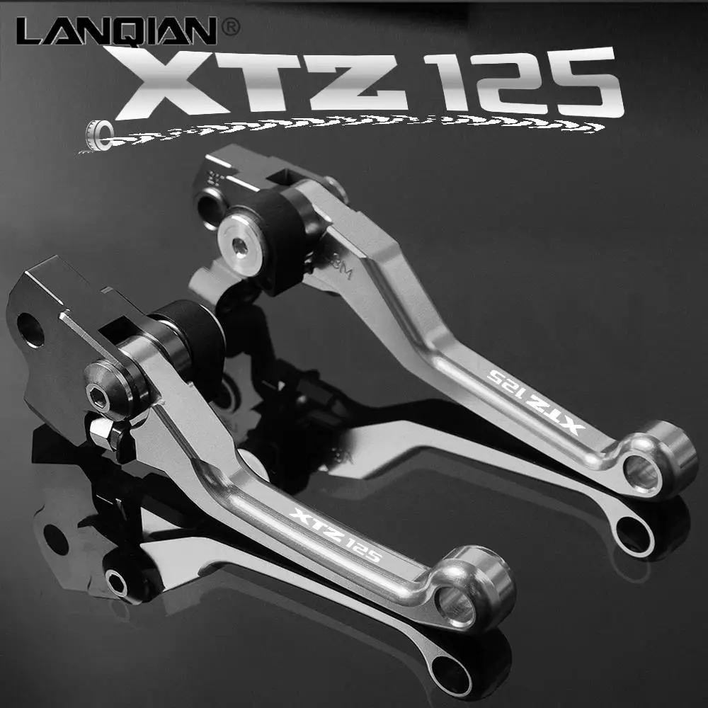 

For Yamaha XTZ125 Motorcycle Dirt Pit Bike Motocross Pivot Brake Clutch Levers XTZ 125 2003-2016 2010 2011 2012 2013 2014 2015