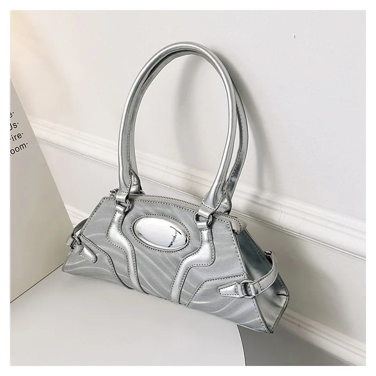 JIADERDI Sweet Cool Shoulder Designer Bag Women 2023 New Spring High Street Solid Handbags Female Casual Sliver Y2k Bags Ladies