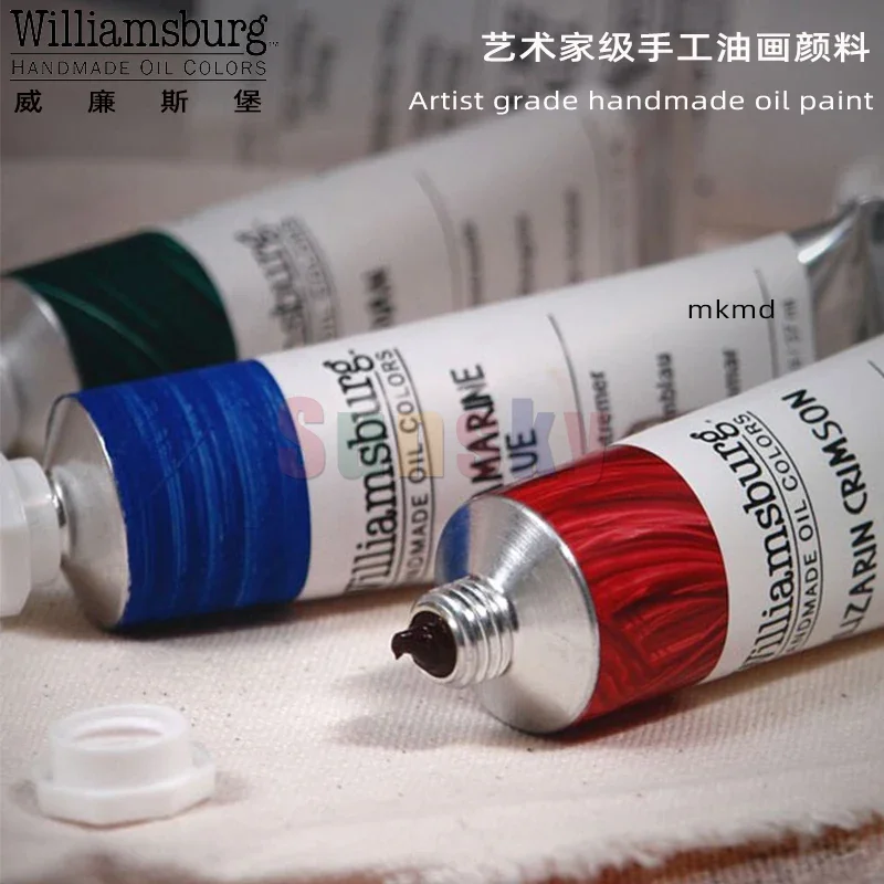 ألوان زيتية من Williamburg ، 37/-artist ، يستخدم ك...