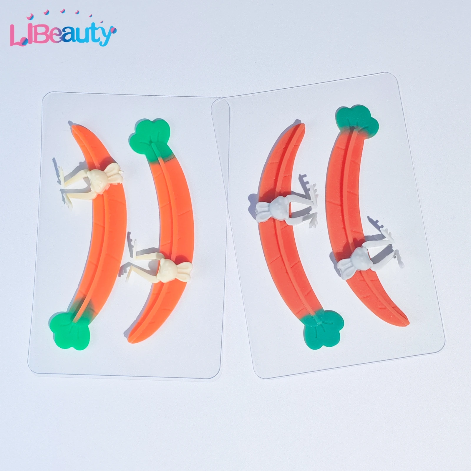 Libeauty 재사용 가능한 실리콘 패드 속눈썹 이식 속눈썹 분리기 초보자를위한 속눈썹 연장 전문 메이크업 도구