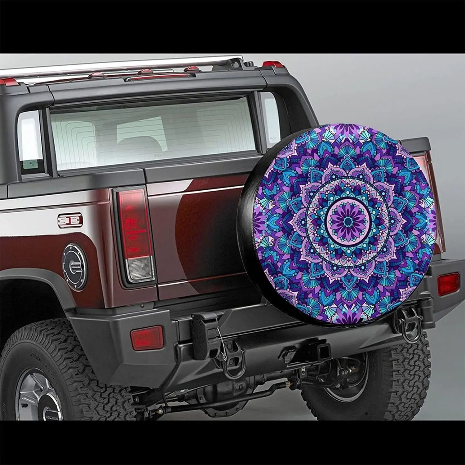 Blue Purple Mandala Boho Spare Tire Cover Universal Sunscreen Waterproof  Dust-Proof Wheel Covers Fit for Trailer Rv SUV Camper AliExpress