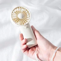 Portable Hand-held Fan Low Noise Pocket Size Small Electric Fan Outdoor Fan Cute Handheld Mini Fan Air Coolers Lightweight Fan 3