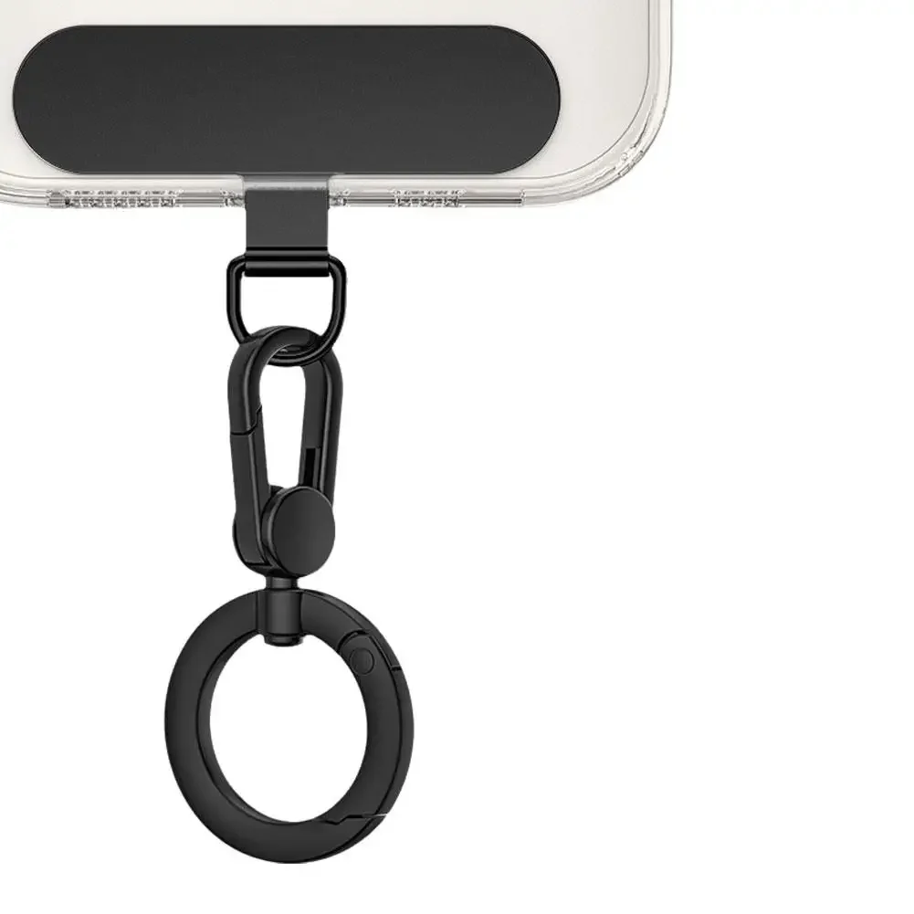 Universal Metal Phone Lanyard with Rotatable Buckle and Steel Clip