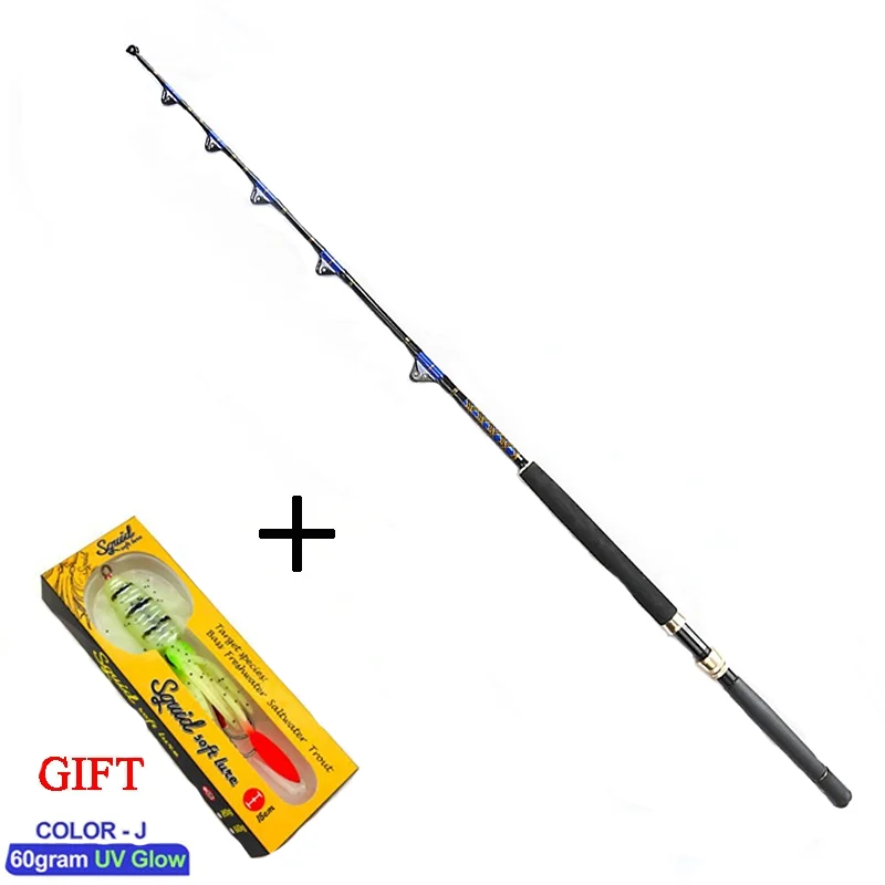 

ORJD, 30 фунтов, 50 фунтов, 80 фунтов, 130 фунтов, 5 '6 дюймов, кожа, искусственная кожа, нейлоновая ягодица, большая игра, стандартная морская Тяжелая удочка для ловли тунца