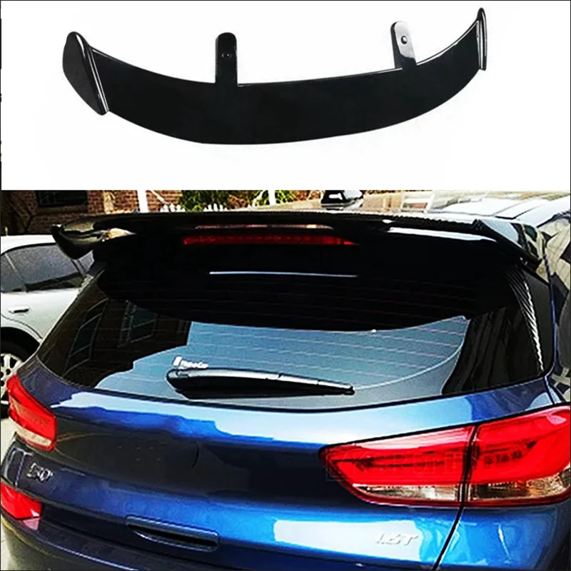 ABS 플라스틱 리어윙 트렁크 부트 커버, 자동차 스타일링 루프 스포일러, 현대 I30 I20 2008-2021 하이 퀄리티