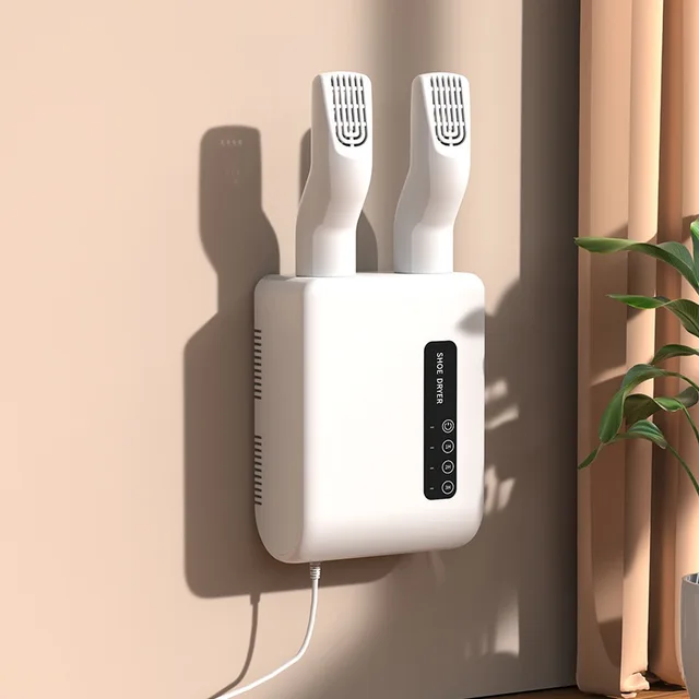 Multi purpose wall mounted household shoe dryer, deodorization dryer, dryer/dehydrator, shoe dryer 3