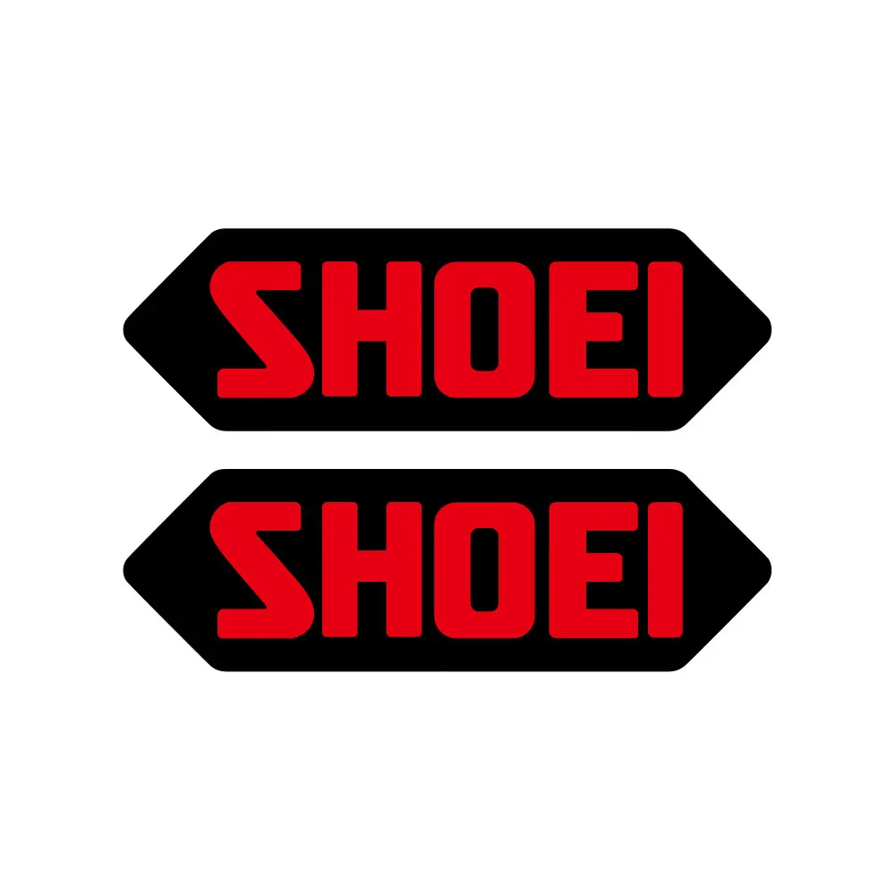 logo helmet shoei for Shoei Helmets Sponsor Laminated Stickers Set Motorcycle Decals Logo  Graphics