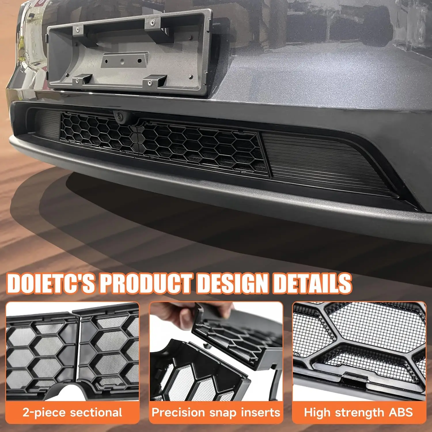 Grille D'aération Compatible Tesla Model 3 [Lot 2] Accessoires De Climatisation Sous Siege Voiture Phonillico 84466971