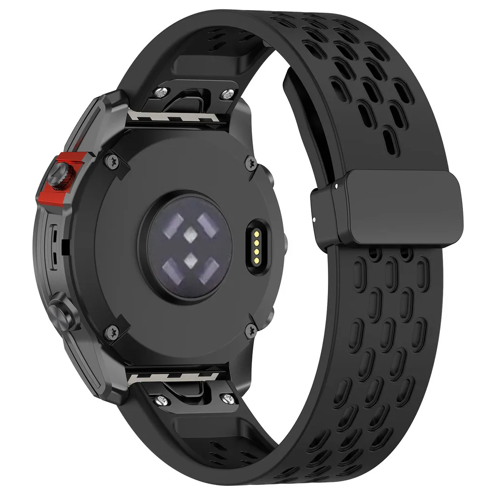 Sports Magnetic Silicone Quick Strap - 22mm & 26mm