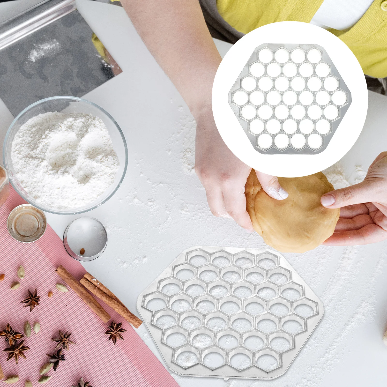 

Dumpling Maker Mould Dumpling Maker Pelmeni Mold Kitchen Gadget Household Dumpling Maker Dumpling Molds Multi-hole Pelmeni Maker