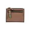 Fashion Women's Wallets Short Wallet for Woman Colorful Double Zipper Allmatch Coin Purse Ladies Small Wallet Female Card Holder 3