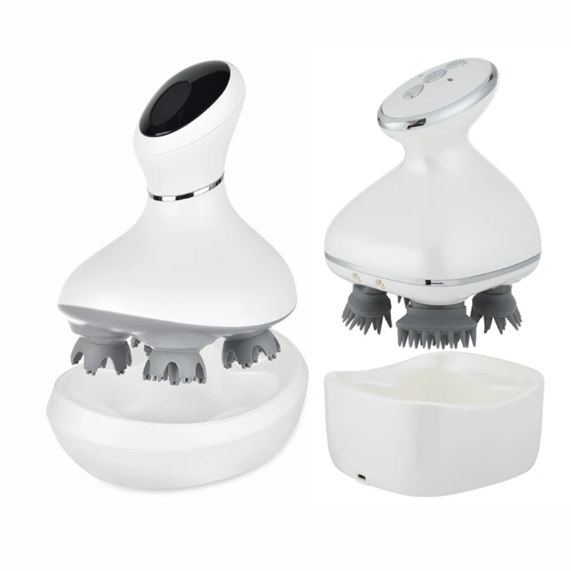 Electric 3D Head Massager Stress Relax Promote Hair Growth Vibrating