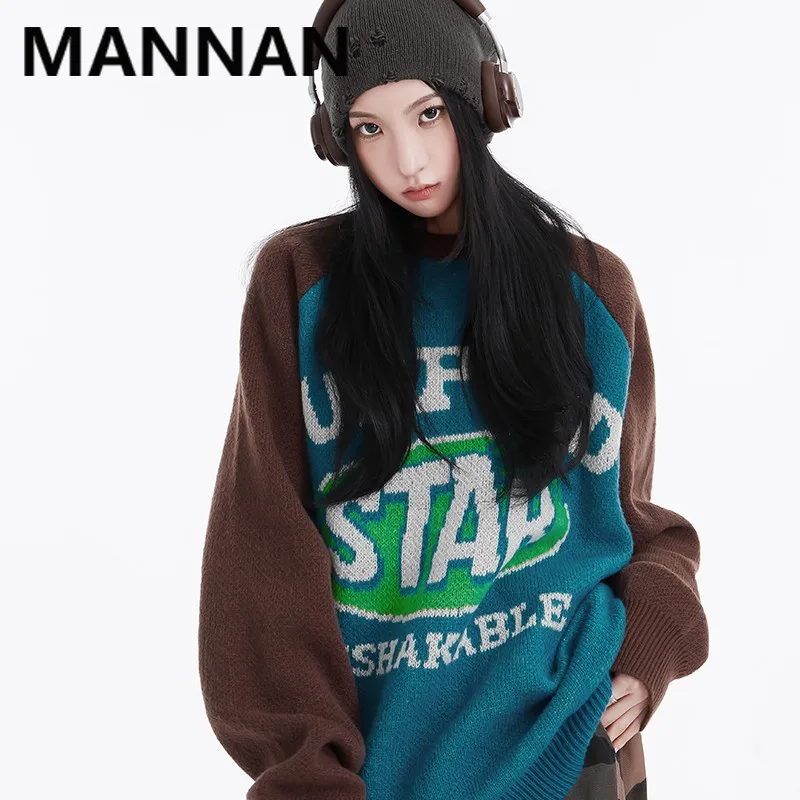 Pullover Hip Hop  Wool Sweater Cotton Hipster Casual Streetwear Vintage 2023 Sweater Men Sweater Autumn Knitted Sweaters