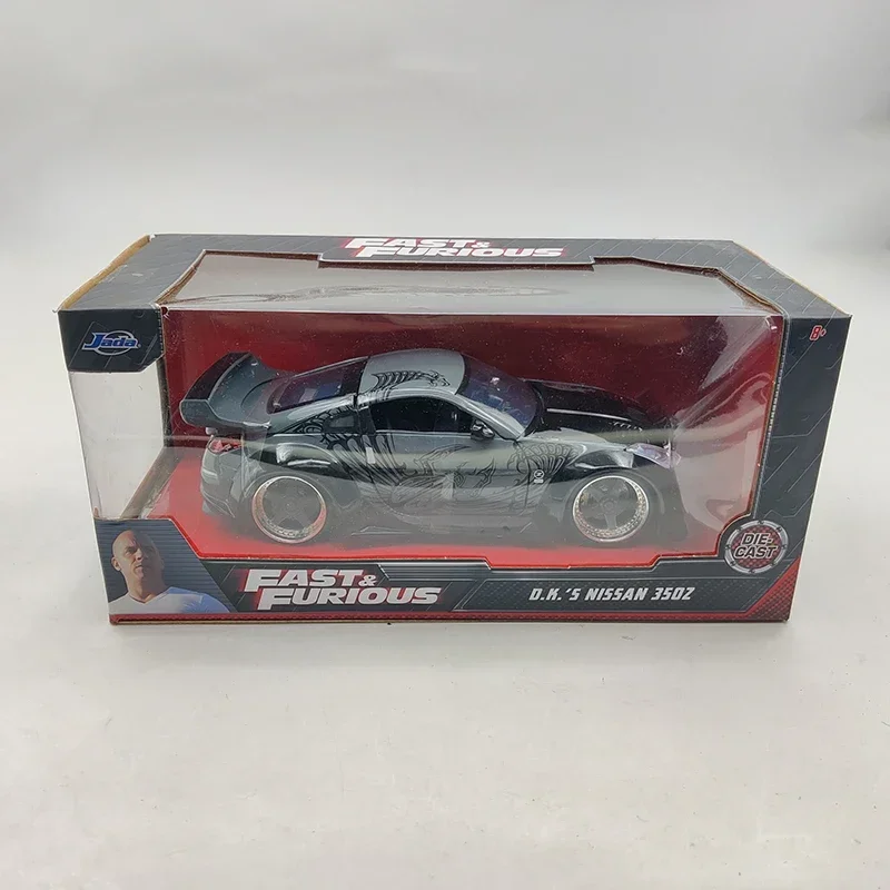 B-M JADA 1:24 Scale Nissan 350Z Sports Alloy Car Model Diecast Vehicle Toys Collection Souvenir Ornaments Display Gift
