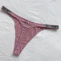 2025 nouvelle marque rose Sexy Lingerie femme sous-vêtements intimes ascenseur femmes culottes soutien-gorge strass lettre confort bref 3