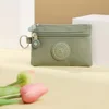 New Small Solid Canvas Coin Bags Kid's Money Coin Purse Students Bus ID Credit Card Holoder Keys Earphone Pocket Storage Bags 3
