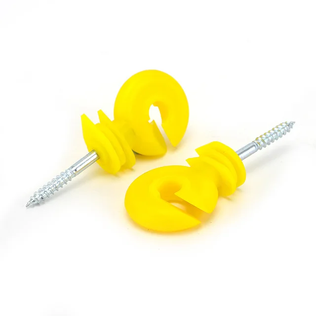 50Db Elektromos Kerítés Szigetelő Eltolás Gyűrű Öncsapás Legelő Kerítésrendszer Huzal Biztonságos Mezőgazdasági Kerti Kellékek - Image 4