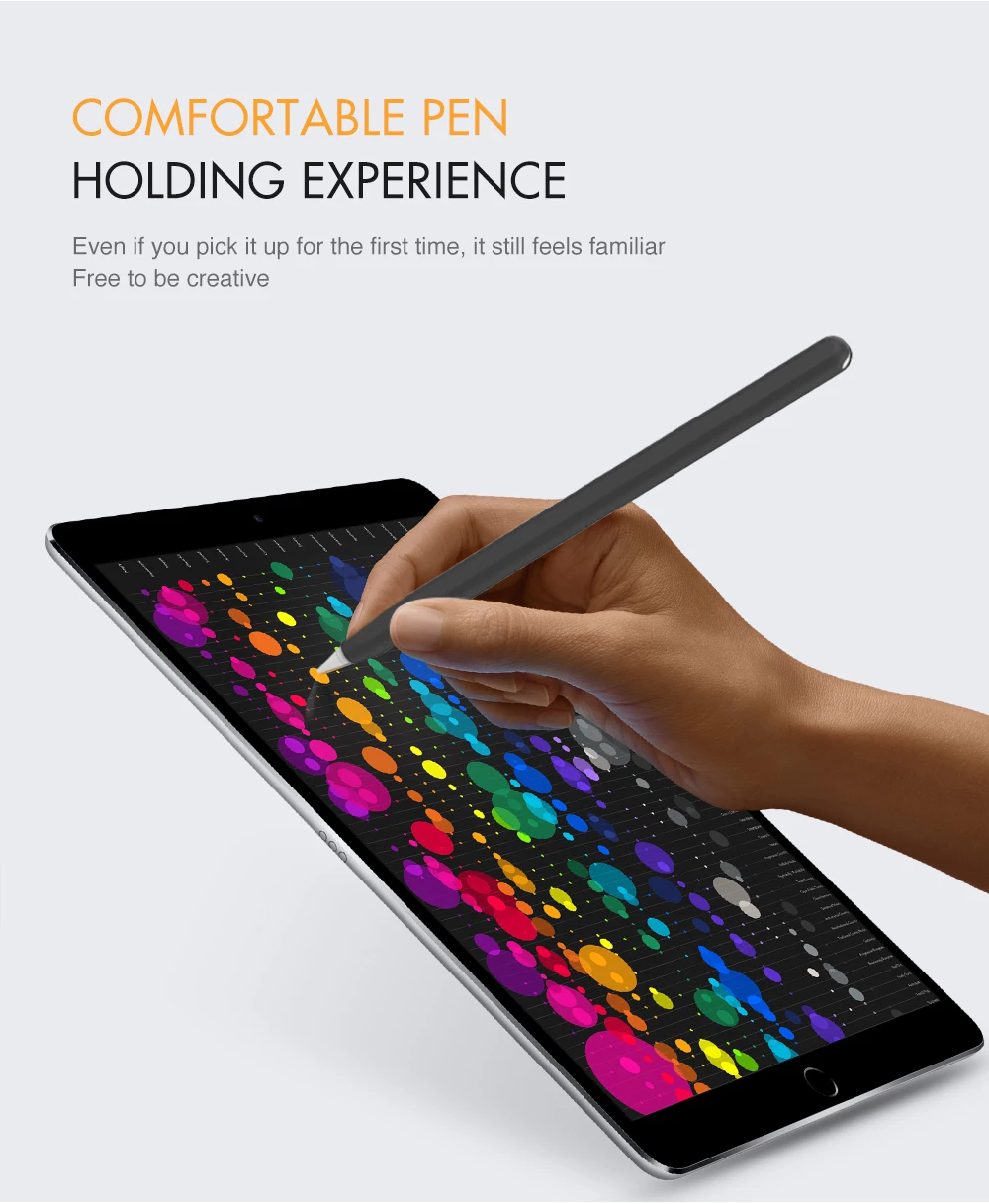 caneta portátil Touch Stylus, capa protetora, tablet de segunda geração