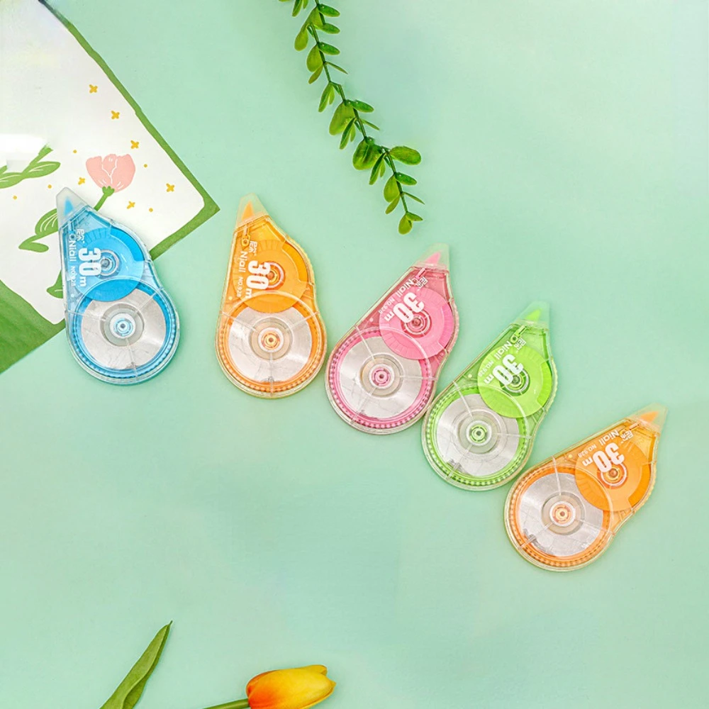 Mr. Paper 150m Correction Tape Set Large Capacity Student Exam Correction Tape Cute School Supplies Stationery 5pcs/box correction tape,stationery set