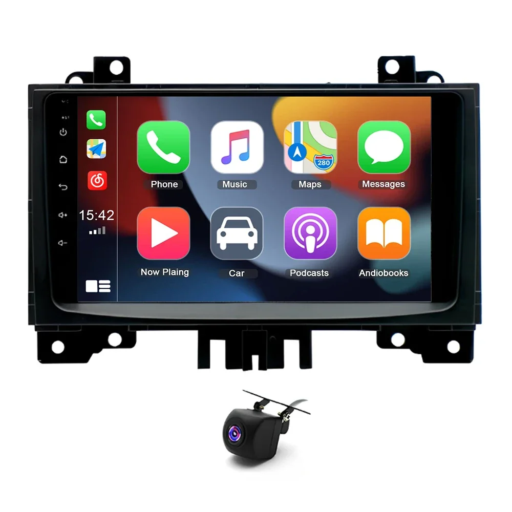 For 2006-2017 Mercedes-Benz Sprinter Android 13 In-Car Navigation System 9-inch Built-in CarPlay+Android Auto/2+32GB/AHD Camera