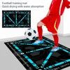 Football Footwork Training Anti-Slip Mat Non Slip Foldable Kids Adults Dribble Training Mat For Indoor House 2