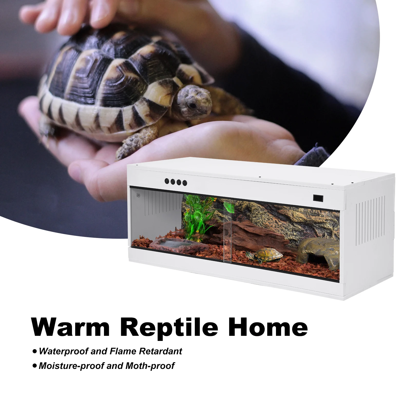 Tempered Glass Reptile Enclosure 3