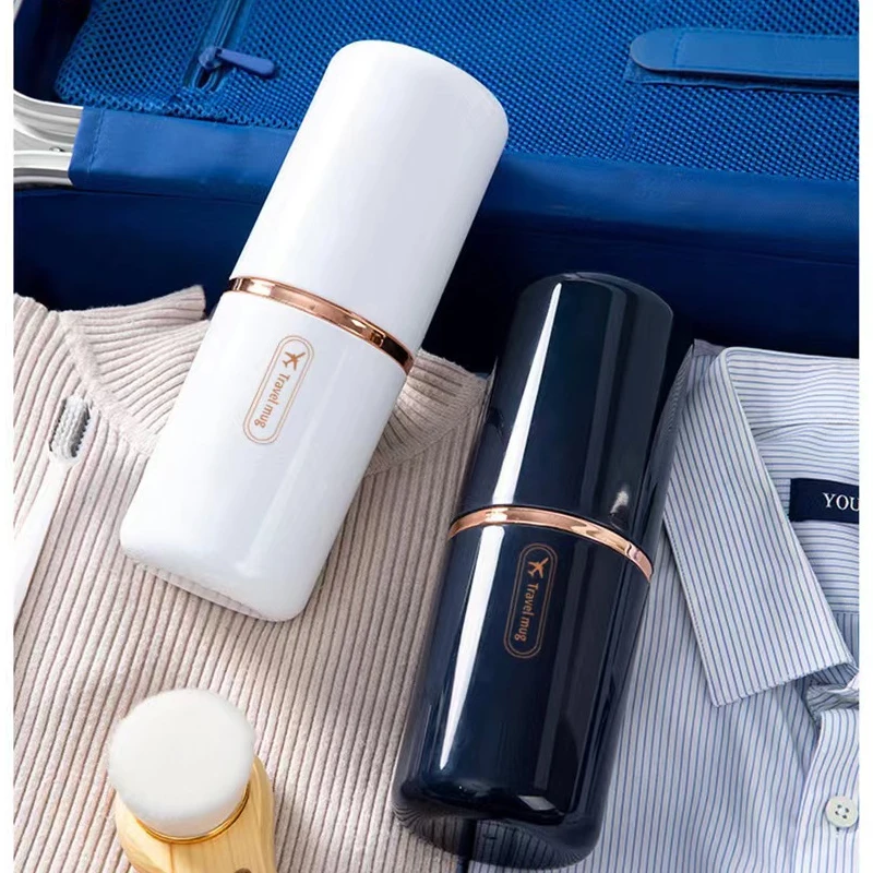 Toothbrush Cup Set Light Luxury Travel Mouthwash Cup Household Travel Portable Outdoor Summer Couple Toothbrush Cup Set With Lid