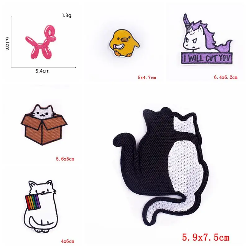 This Is Fine Dog Patch, 9x8cm Creativa Moral Patch Questo va Bene Toppe Ricamate Meme Gift Divertenti Toppe Applique Ricamate per Cani con Supporto Adesivo Magico per Zaini Giacche Jeans Gilet
