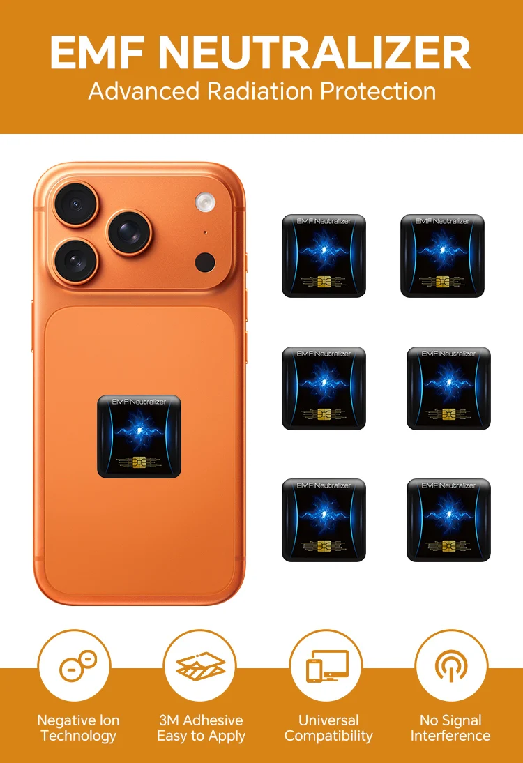 EMF BioChips Protective Anti-Radiation Stickers for Devices - Family Safety Shields