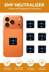 EMF BioChips Protective Anti - Radiation Stickers for Devices - Family Safety Shields (6 pcs)