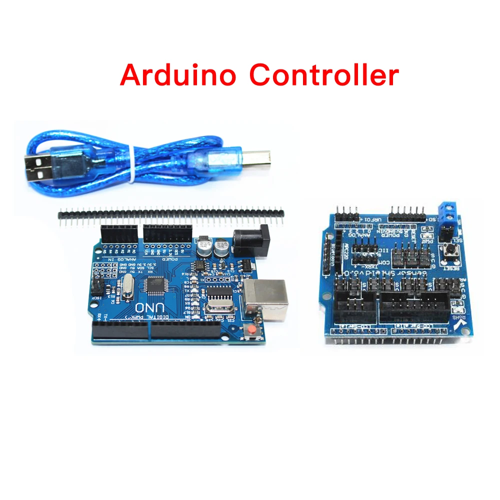 Robot Arm Kit 7 Dof Manipulator Robot Arm Large Suction Air Pump Arduino Robot Multi-Dof Mindustrial Robotic Model 6-Axis Arm Robot DIY Kit