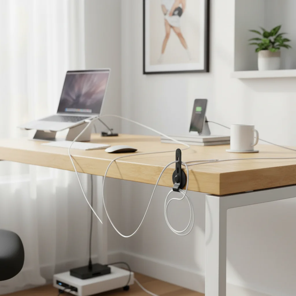 3Pcs 실리콘 케이블 타이 자체 접착식 내구성 와이어 와인딩 관리 가정 및 사..