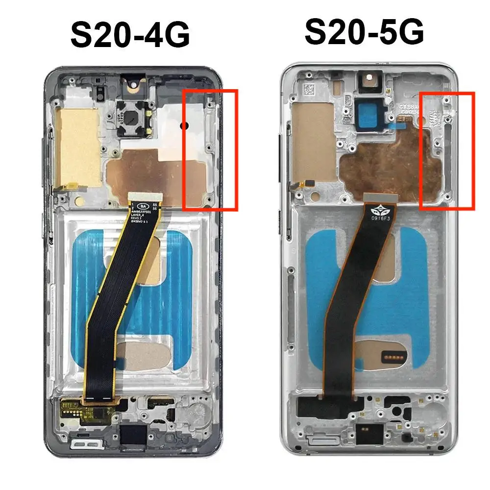 TFT S20 4G ũ, Ｚ  S20 5G LCD ÷,    ġ ũ, Ｚ  S20 G981B G980 G980F