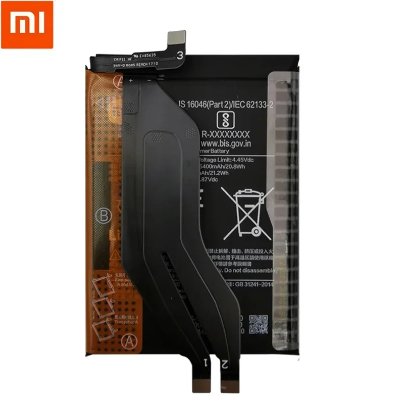 100% Original New High Quality Xiao Mi 5500mAh BM5D Battery For Xiaomi Redmi K50 K50 Pro K50Pro Batteries Bateria