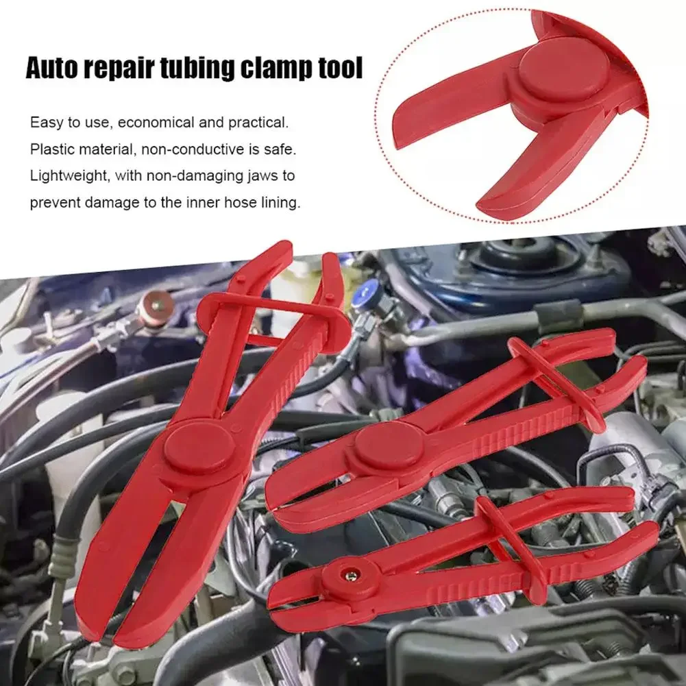 3-teiliges Set Schlauchklemmenzange für Autos, Werkzeug zum Entfernen von Brems-, Kraftstoff- und Wasserleitungs-Klemmen für die Autoreparatur – Detail 9