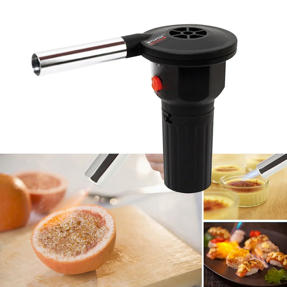 BBQ Grill Fan Portable Battery Powered Electric Fire Blower for Outdoor Camping Picnic Grill Barbecue Blower cooking tool
