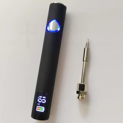 Portable Soldering & Welding Tool Kit with LED Voltage Display - 1pcs (Soldering Iron kit)
