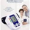 English Voice Automatic Tonometer Arm Blood Pressure Monitor Pressure Sensor Monitor Equipment Digital Tensiometer LED Display 4