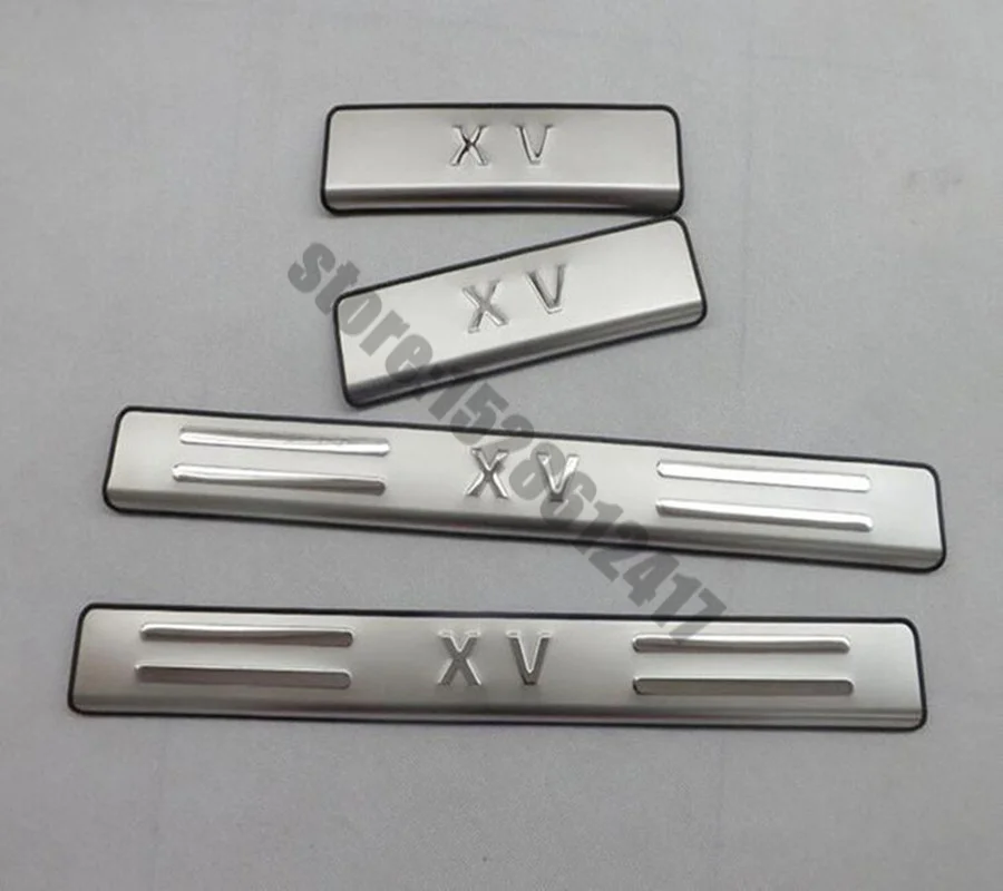 

High Quality Stainless Steel Scuff Plate/door Sill Door For Subaru Xv 2012-2017 Protection Decoration Car Accessories