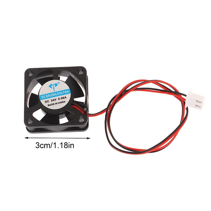 Cooling Fan 3D Printer Fan 3010 Fan 5V 24V 30x30x10mm 2Pin DC for 3D Printer Parts