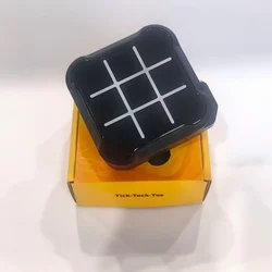 Multifunctional Electronic Tic - Tac - Toe & Chess Puzzle Game Set (Black)