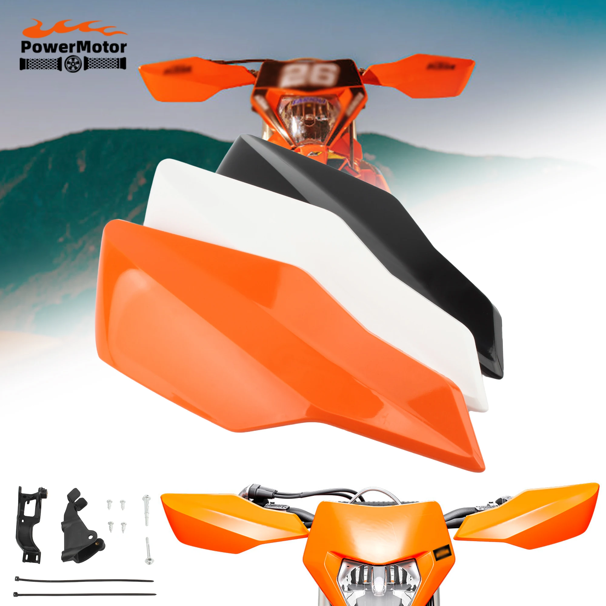 

Motorcycle HandGuard Handlebar Enduro Protector for KTM EXC SX SXF EXCF XCW XCF XC 50-530 2024 Hand Guards Motocross Dirt Bike