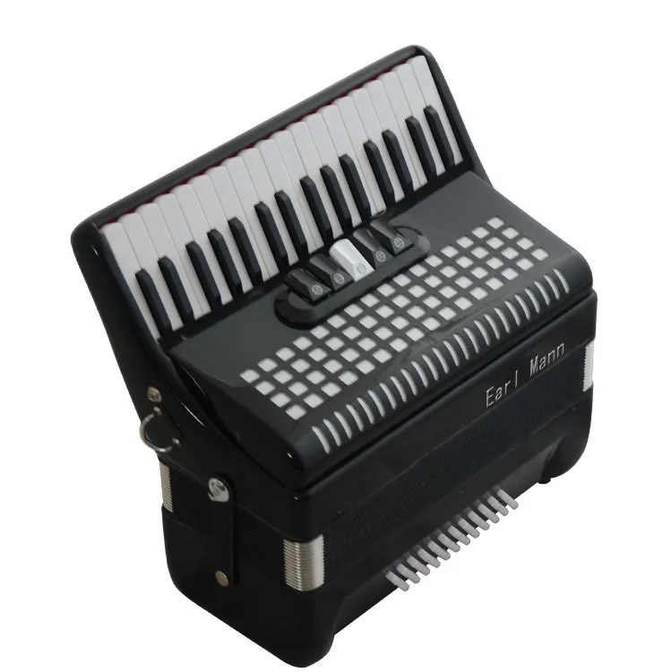 TOSCANO アコーディオン 34鍵盤 トスカーノ ブラック アコーディオン