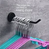 1pcs Stainless Steel Wall Hooks for Hanging Coat Clothing Bags Display Hangers 5