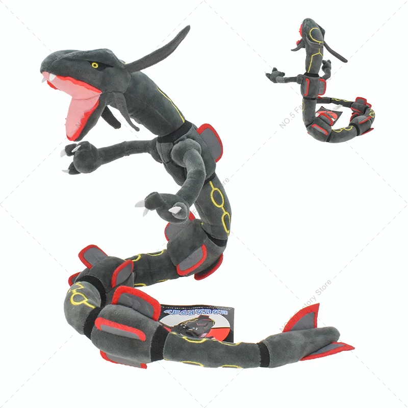 Shiny Rayquaza Peluche Pokemon Go Dragon Rayquaza Morbido Peluche Anime Figura Qualità Peluche Giocattoli Regalo Per Ragazzo Ragazza