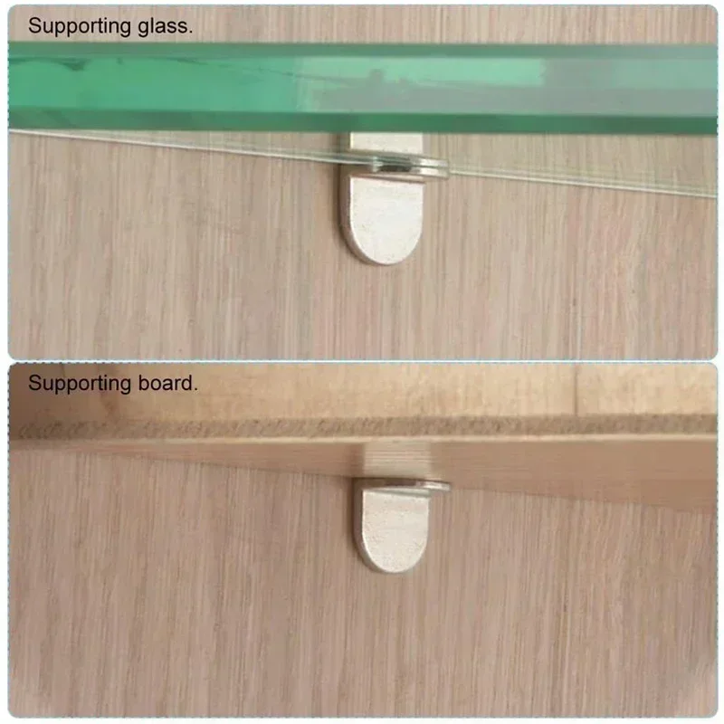 Shelf Support Columns Cabinets Wardrobes Laminated Boards Dowels Glass Nickel Plated Dowels Fixed Brackets Furniture Hardware 4