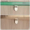 Shelf Support Columns Cabinets Wardrobes Laminated Boards Dowels Glass Nickel Plated Dowels Fixed Brackets Furniture Hardware 4