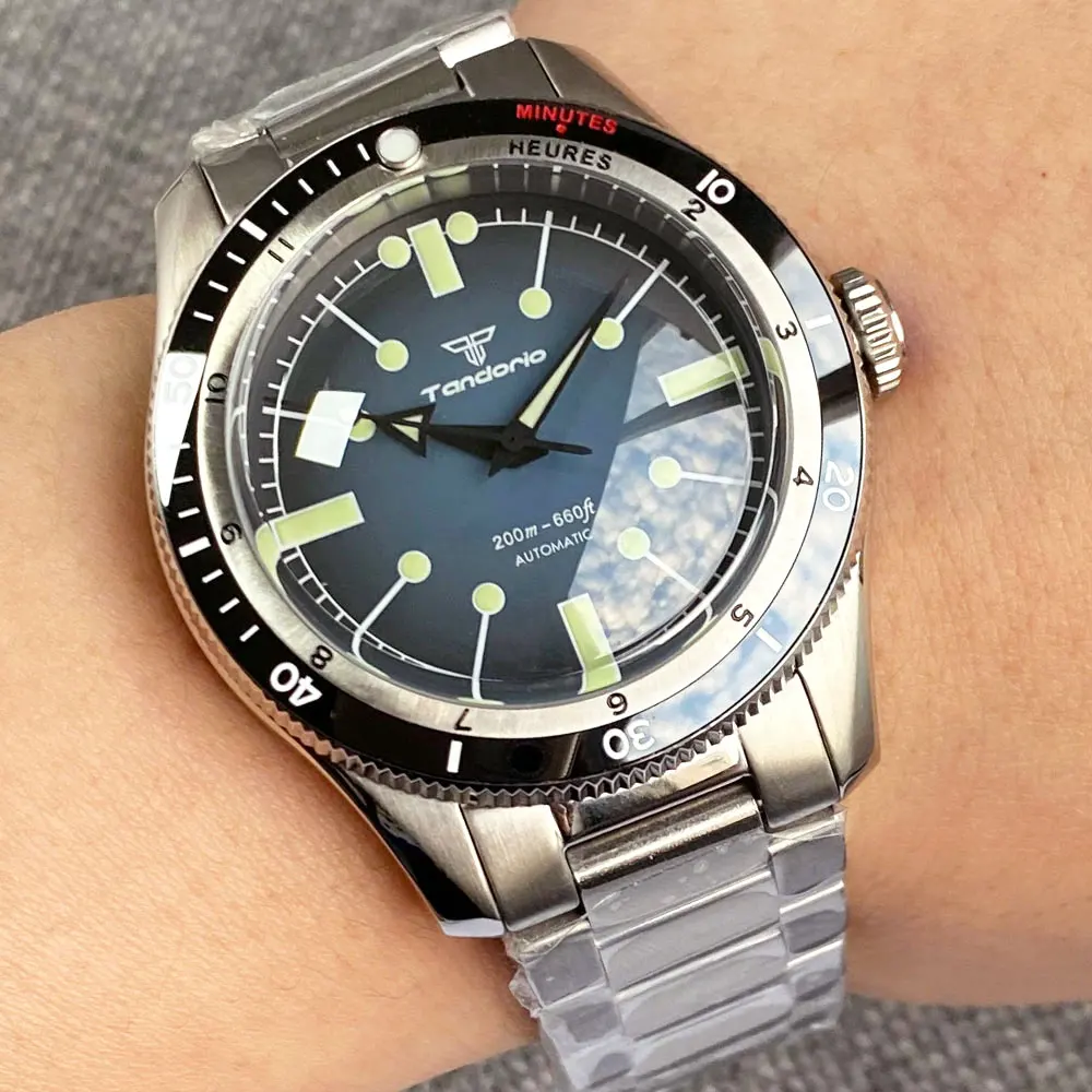 Diver 40mm Watch For Men NH35 PT5000 Automatic Ceramic