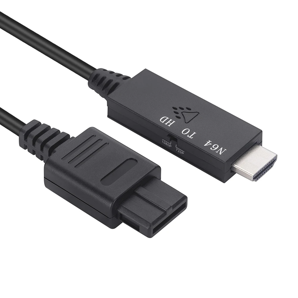 닌텐도 64 HDMI 호환 컨버터 어댑터 케이블, SNES, NGC, SFC용 플러그 앤 플레이 액세서리, 1m HD 케이블 어댑터