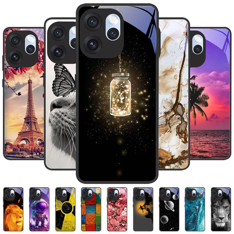 Tempered Glass Phone Case with Full Camera Protection